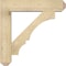 Ekena Millwork Balboa Craftsman Rough Sawn Bracket w/ Offset Brace, Douglas Fir, 8"W x 36"D x 36"H BKT0806X36X36BOA04RDF - alternate 2